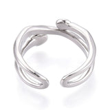 Justerbar Ring med Hjerte – Til Top/anboret Perle - Uniq Perler - 115792