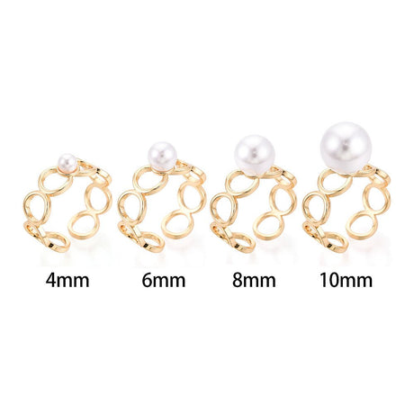 Verstellbarer Ring – Für gebohrte Perle - Uniq Perler - 