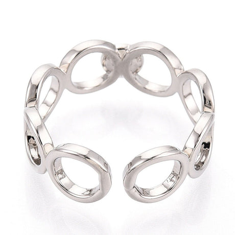 Verstellbarer Ring – Für gebohrte Perle - Uniq Perler - 