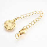 Kædeforlænger Med Vedhæng Inkl. Karabin Lås - Langtidsholdbar Mix Farver 4 Stk - Uniq Perler - 115456