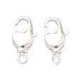 Karabiner-Verschluss – Langlebiges 925 Sterling Silber Beschichtetes Messing (17,5x9mm)