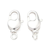 Karabiner-Verschluss – Langlebiges 925 Sterling Silber Beschichtetes Messing (17,5x9mm)