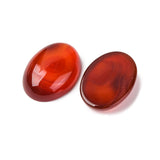 Karneol Cabochon – Oval (25x18mm) 1 stk - Uniq Perler - 