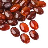 Karneol Cabochon – Oval (25x18mm) 1 stk - Uniq Perler - 