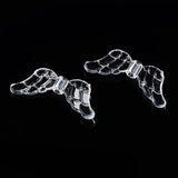 Klare Akryl Vinger – Med Mønster (29x12,5mm), 20 stk. - Uniq Perler - 936191