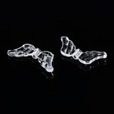 Klare Akryl Vinger – Med Mønster (29x12,5mm), 20 stk. - Uniq Perler - 936191