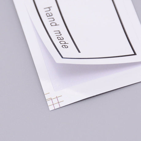 Klistermærke Etiketter – Perfekt til boblekuverter m.m.(3,5x4,5cm) 50 stk. - Uniq Perler - 123506
