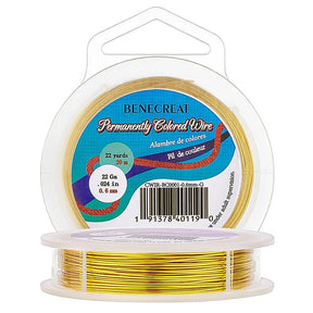 Copper Wire – Gold-plated (0.6mm, 1m) - Uniq Perler - 