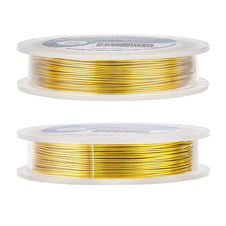 Copper Wire – Gold-plated (0.6mm, 1m) - Uniq Perler - 