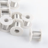 Kobber Wire – Forsølvet (0,3mm, 3m) - Uniq Perler - 0000000315