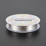 Kobber Wire – Forsølvet (0,4mm, 15m) - Uniq Perler - 0000001080