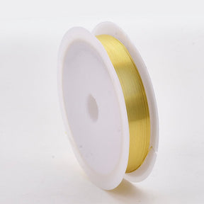Copper Wire – Long-lasting Gold plating (0.5mm, 12m) - Uniq Perler - 05784247