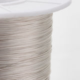 Kobber Wire – Langtidsholdbar Forsølvning (0,4mm), 450m - Uniq Perler - 113755