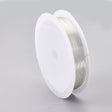 Kobber Wire – Langtidsholdbar Sølvbelagt (0,7mm, 3,1 meter) - Uniq Perler - 122336