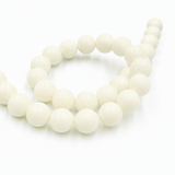 Koral, Hvid, (12mm) - Uniq Perler - 926204