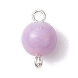 Krakeleret Glas Mellemled, Assorteret Farver, 14x8,5 mm, (25 Stk) - Uniq Perler - 113677