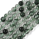 Krakeleret Kvartsperler – Farvet Grøn (8mm) - Uniq Perler - 115773