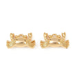 Krebse vedhæng, 18K forgyldt langtidsholdbar messing, (8,5x14,5,5 mm) - Uniq Perler - 115485