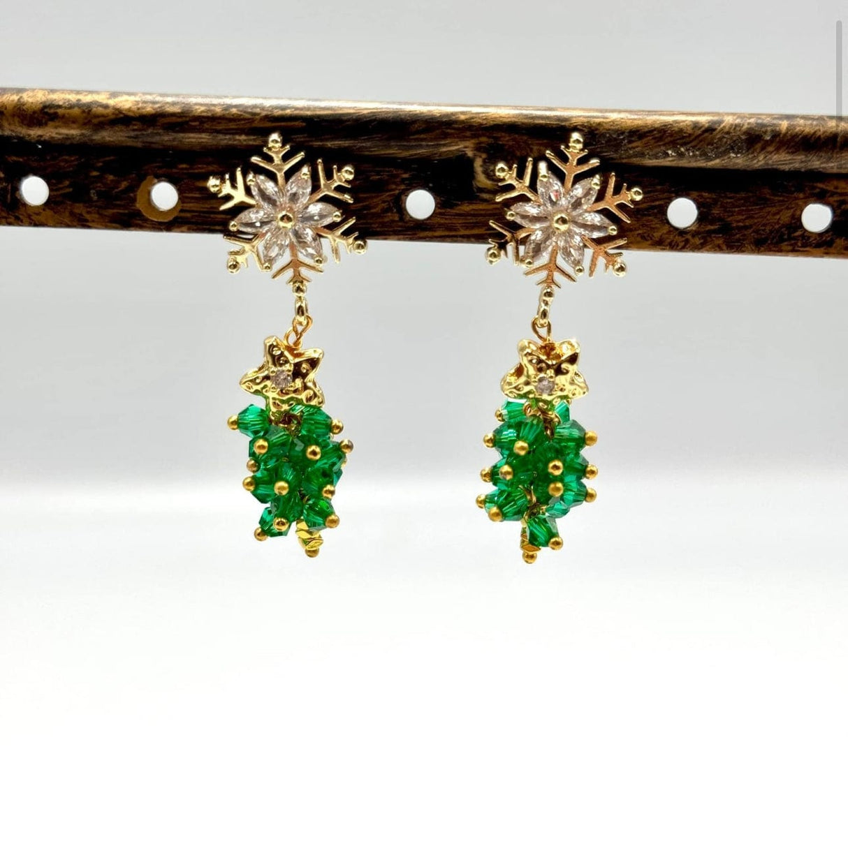 Krystal Perler, Austrian Crystal, Grøn, Bicones, Grade AA, (3x3mm) - Uniq Perler - 797284