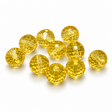 Krystal Perler – Austrian Crystal, Gul, Facetterede (10mm) Grade AAA (10 stk) - Uniq Perler - 119029