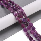 Kunzit Dråber, Lilla, 10x8mm - Uniq Perler - 113104