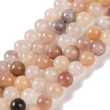 Kvarts, Beige/gylden(8mm) - Uniq Perler - 113103