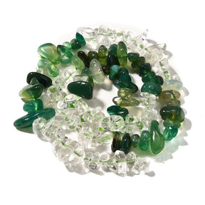 Quarz Chips Strang, 3,5 - 11mm - Uniq Perler - 833976
