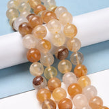 Kvarts, Gylden Gul, (10mm) - Uniq Perler - 748844