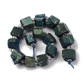Quartz Nuggets - (8 - 14mm) 1 Piece - Uniq Perler - 467898