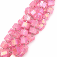 Kvarts Nuggets, Pink/Rosa, (8 - 14mm) - Uniq Perler - 112776