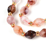 Kvarts Perler – Facetterede Ovale (8~9x6~8mm) - Uniq Perler - 