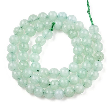 Kvarts Sten - Rund(6mm) - Uniq Perler - 115761