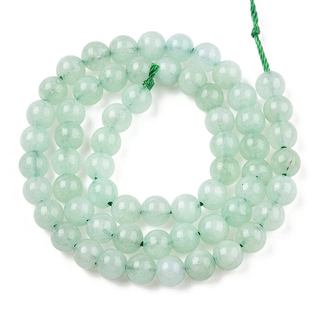 Kvarts Sten - Rund(6mm) - Uniq Perler - 115761