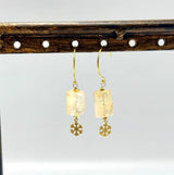 Kvarts Sten, Tøndeform, 8x12 mm - Uniq Perler - 976291