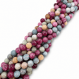 Kvartsperler – Runde, Farvet Mix (10-10,5mm) - Uniq Perler - 117295