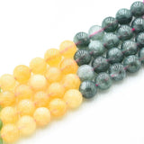 Kvartsperler – Runde, Farvet Mix (6 - 6,5mm) - Uniq Perler - 115875