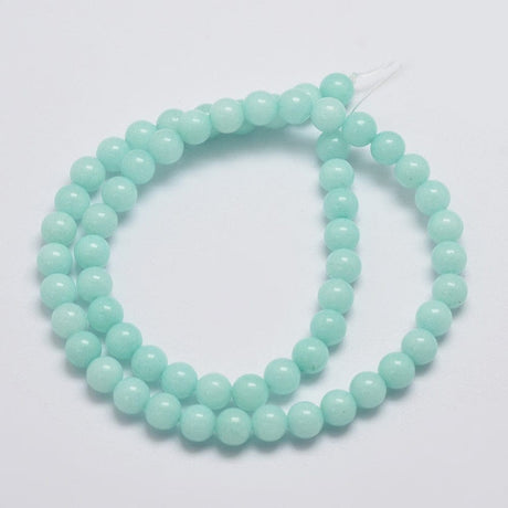 L.beads Jade 6 mm Malaysia jade perler