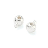Låse Perler – 925 Sterling Sølv Belagt Messing (4,5x3,4x3mm) 6 stk. - Uniq Perler - 122074