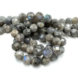 Labradorit Perler – Facetteret (10mm) - Uniq Perler - 645667