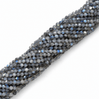 Labradorit Perler – Facetteret Rund, Grade A (4mm) - Uniq Perler - 118088