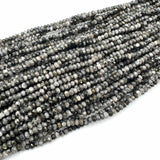 Labradorit Rondel Perler, (4x3mm) - Uniq Perler - 43843