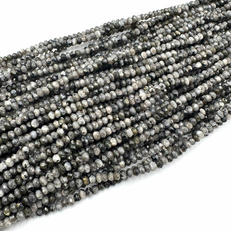 Labradorit Rondel Perler, (4x3mm) - Uniq Perler - 43843