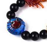 Lampwork Glasperler – Mix Streng Med Dyreformer (5 Stk) - Uniq Perler - 769328