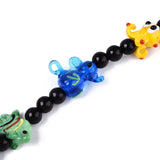 Lampwork Glasperler – Mix Streng Med Dyreformer (5 Stk) - Uniq Perler - 769328