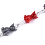 Lampwork Glasperler – Mix Streng Med Katte (15–22mm) - Uniq Perler - 76932476567812898016999284