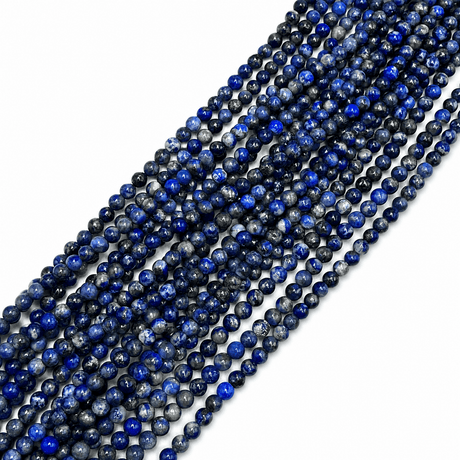 Lapis Lazuli - Blå (3mm) - Uniq Perler - 161579