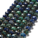 Lapis Lazuli – Facetterede, Rondel (10x6,5mm) - Uniq Perler - 554928