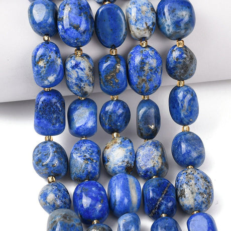 Lapis Lazuli Nuggets – Tumble (12–20mm) - Uniq Perler - 117559