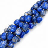 Lapis Lazuli Nuggets – Tumble (12–20mm) - Uniq Perler - 117559