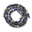 Lapis Lazuli Perler – Facetterede, Runde (4.5mm) - Uniq Perler - 